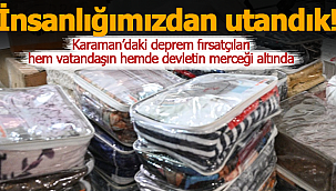 İnsanlığımızdan utandık