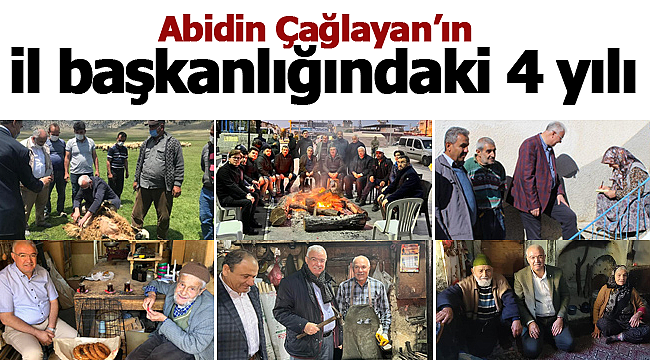 Abidin Çağlayan'ın 4 yılı