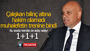 Çalışkan muhalefetin trenine bindi 