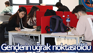 Gençlerin uğrak noktası oldu