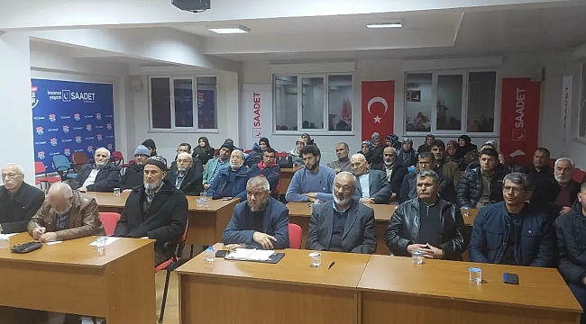  Saadet Partisi Karaman teşkilatı seçim startını verdi