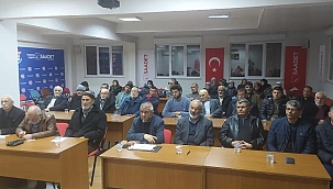 Saadet Partisi Karaman teşkilatı seçim startını verdi