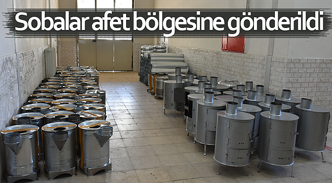 Sobalar afet bölgesine gönderildi