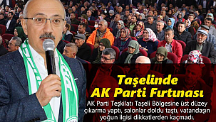 AK Parti heyeti Taşelinde