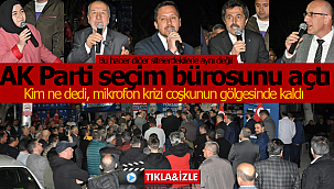 AK Parti seçim bürosunu açtı