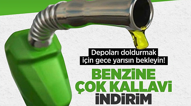 Benzine kallavi indirim