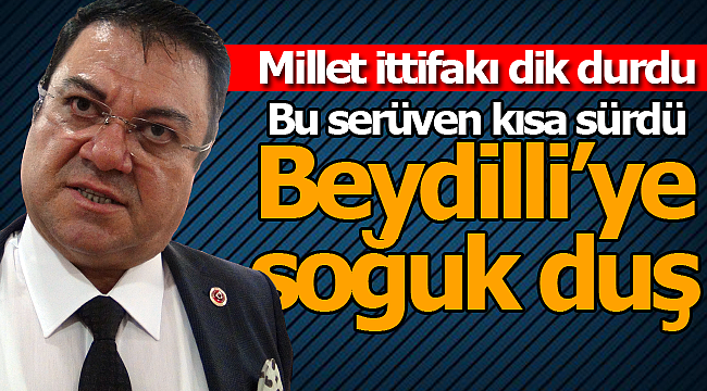 Emir Musa Beydili'ye soğuk duş