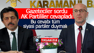 Gazeteciler sordu AK Partililer cevapladı