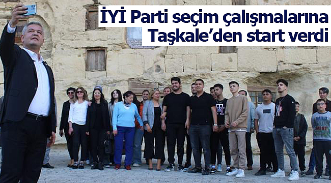 İYİ Parti seçim çalışmalarına Taşkale'den start verdi