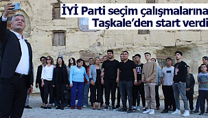 İYİ Parti seçim çalışmalarına Taşkale'den start verdi