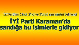 İYİ Partinin milletvekili adayları kesinleşti
