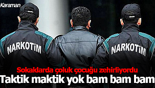 Narkotim onu da paketledi