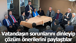 CHP heyeti Taşeli bölgesinde