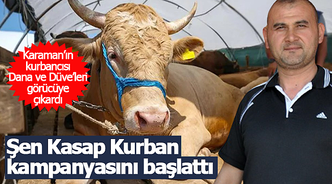 Harun Şen kurbanlık kampanyasını başlattı