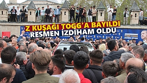 Karaman'da TOGG izdihamı
