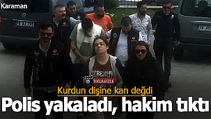 Karaman'da uyuşturucu ve silah ticareti operasyonu