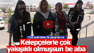 Kelepçelerle çok yakışıklı çıktın be aba