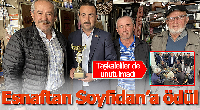 Soyfidan'a esnaftan ödül