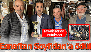 Soyfidan'a esnaftan ödül
