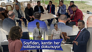 Soyfidan, kentin her noktasına dokunuyor