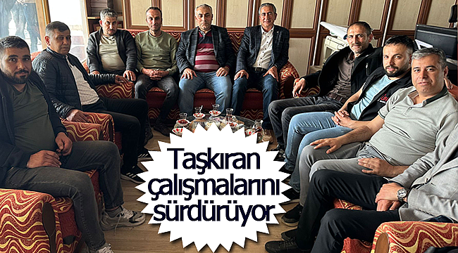 Taşkıran çalışmalarını sürdürüyor