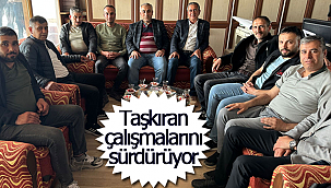Taşkıran çalışmalarını sürdürüyor