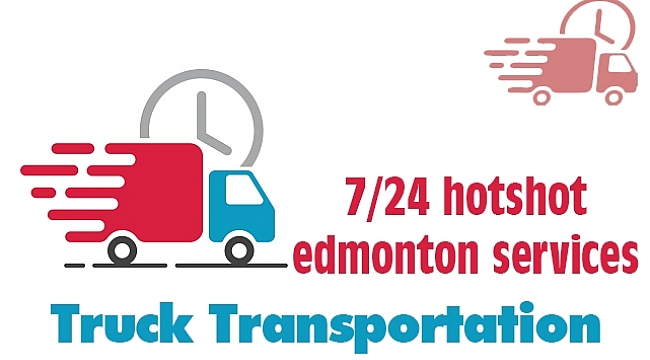 7/24 hotshot edmonton services Truck Transportation