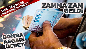 Asgari ücrete dolar zammı! 