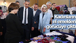 Kadınların el emekleri görücüye çıktı