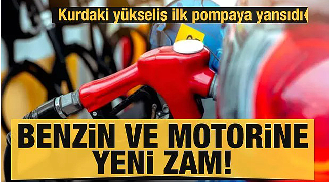 LPG, benzin ve motorine büyük zam geliyor!