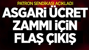 Patron sendikasından asgari ücret çıkışı