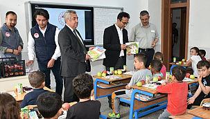 Sebze ve Meyveler minik öğrencilere tanıtıldı