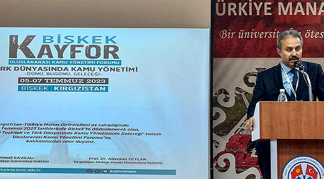 23. uluslararası kamu yönetimi forumu düzenlendi