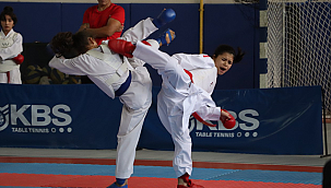 Karaman'da karate analig heyecanı başladı