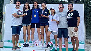 Karamanlı atletler İzmir'de boş geçmedi