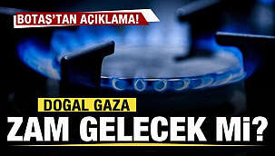 Açıklama Botaş'tan Doğal gaza zam geliyor mu