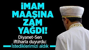 İmam maaşlarına zam yağdı!