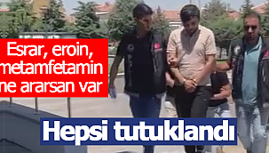 Karaman'da torbacı operasyonu