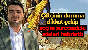 Mustafa Mut çiftçinin durumuna dikkat çekti