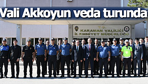 Vali Akkoyun veda turunda