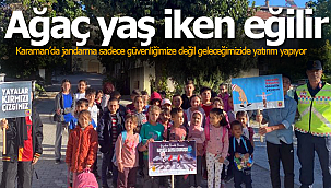 Jandarmadan miniklere eğitim