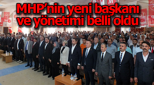 MHP'nin yeni başkanı ve yönetimi belli oldu