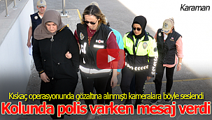 Kıskaç operasyonu şüphelileri adliyede