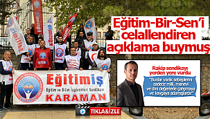 Eğitim-Bir-Sen'i celallendiren açıklama buymuş