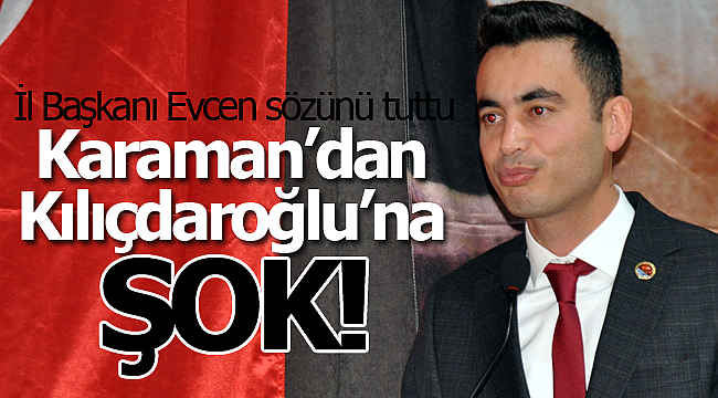 Karaman'dan Kılıçdaroğlu'na şok