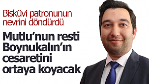 Mutlu'nun resti Boynukalın'ın cesaretini ortaya koyacak