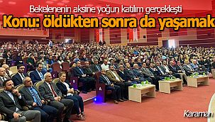 Öldürkten sonra yaşamak ve yaşatmak anlatıldı
