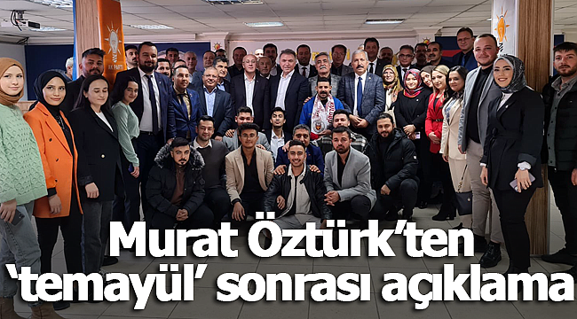 Öztürk'ten 'temayül' açıklaması