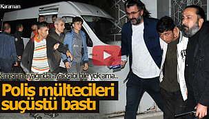 Polis mültecileri suçüstü bastı