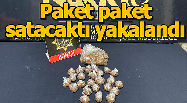 Bozai satıcısı yakalandı